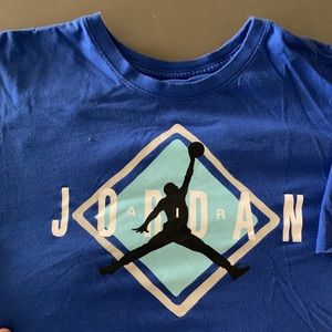 Blue Jordan Short Sleeve T